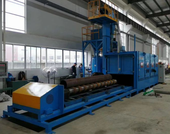 河南喷砂机在管道除锈中的现场施工应用