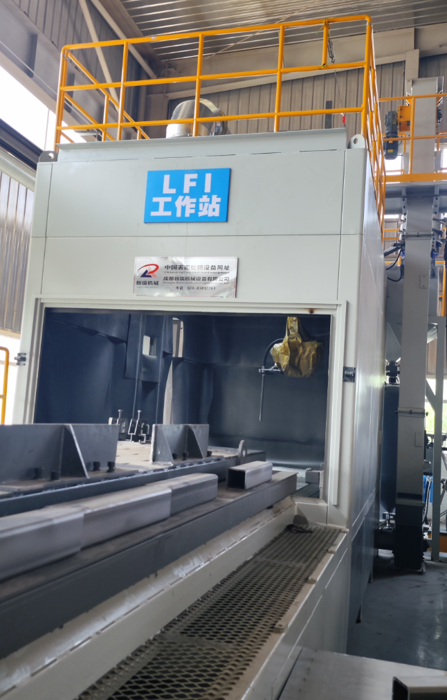 河南大口径喷砂机 适合大型工件处理